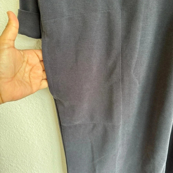 NWT Pure JJill SFTBLKBEAN Sandwashed Loose  Fit Tunic Dress With Pockets XSP - Picture 8 of 12